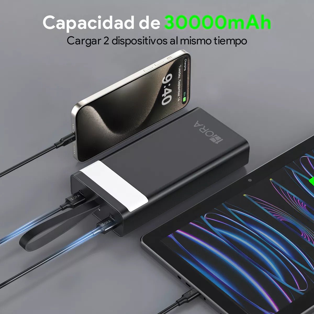 1hora GAR138 Fuente de alimentación portátil - Orro Home Mexico