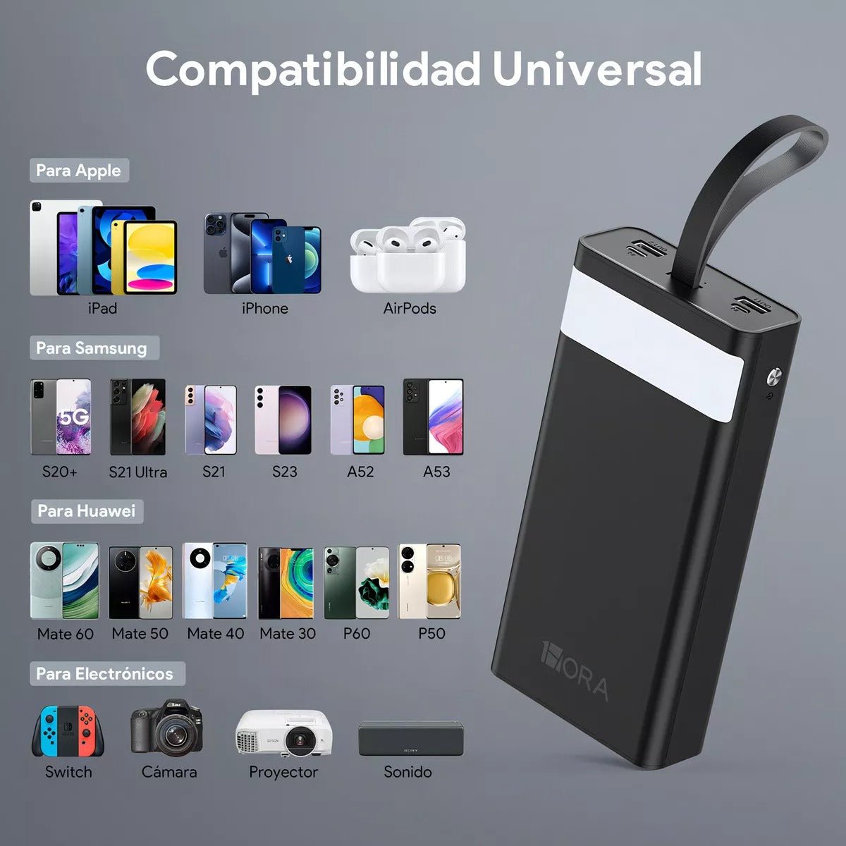 1hora GAR138 Fuente de alimentación portátil - Orro Home Mexico