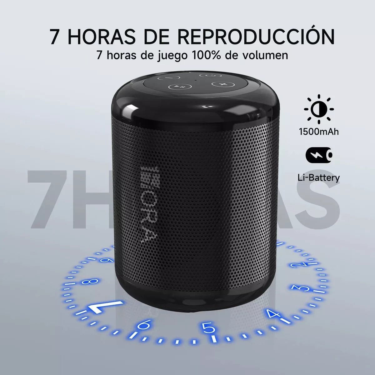 1hora Mini Bocina Portátil Bluetooth Inalámbrica Altavoz Sd - Orro Home Mexico