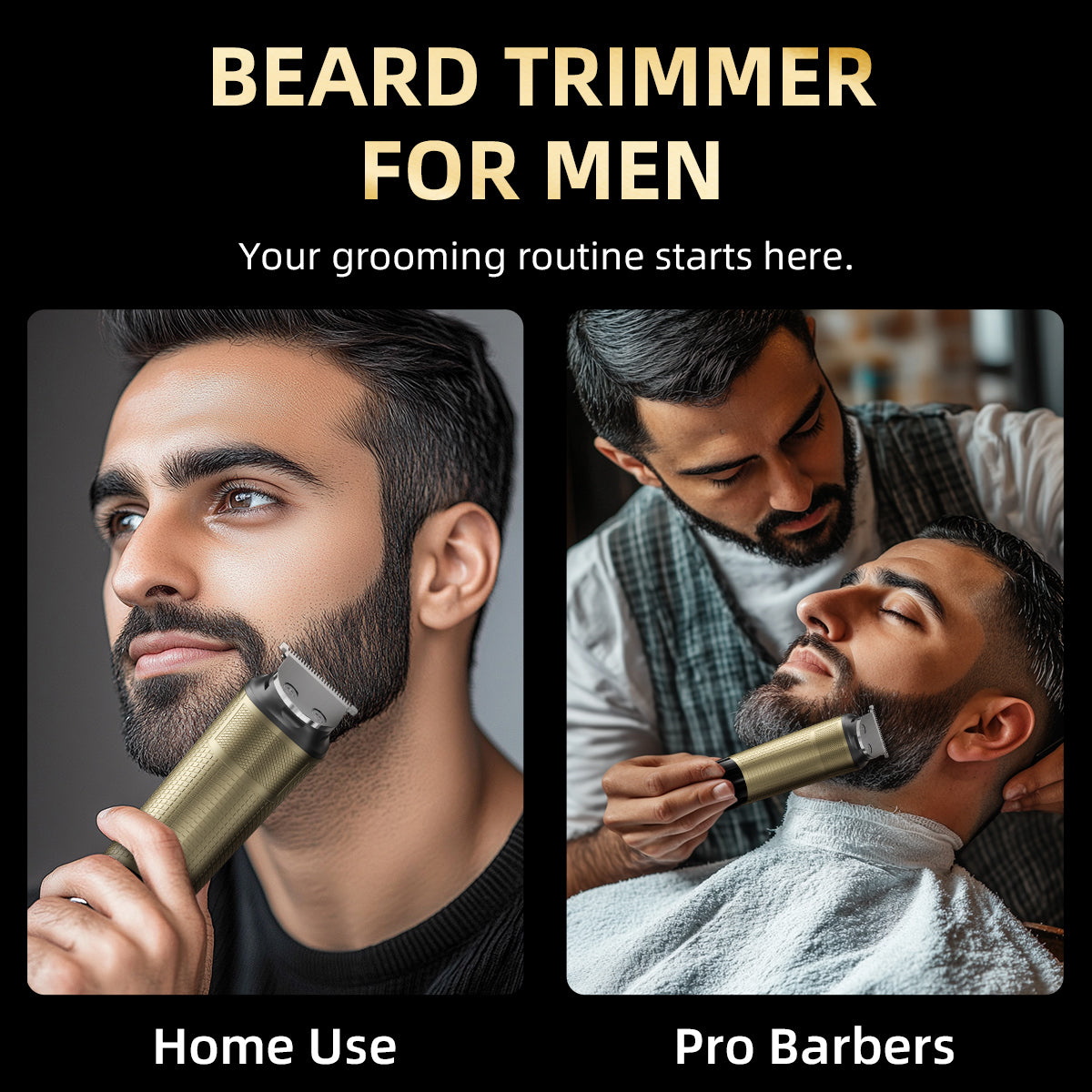 Maquina Cortar Cabello Profesional Trimmer Kit 8 Piezas Recargable Usb 8000 Rpm 1.5 Horas Uso Para Hombre Cabello y Barba ENCHEN Beardo3