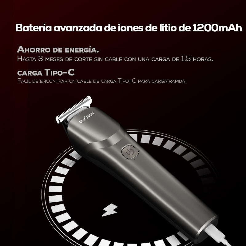 Máquina Para Cortar Cabello Profesional 3 En 1 Enchen Cortadora De Cabello Recargable Por Usb, Adecuado Para Uso Familiar, Barbería