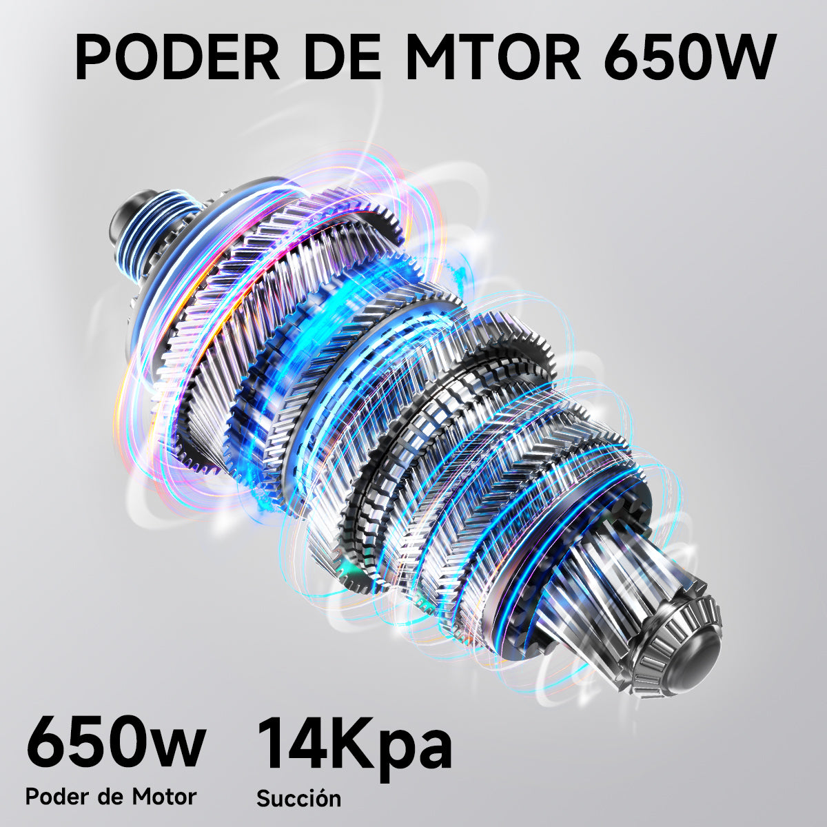 Enchen Multifuncional Aspiradora De Mano 2 En 1, Seca y Húmeda, Con Potencia De 650w, Presión De Succión De 14kpa y Capacidad De 1,2l Para El Hogar Y La Oficina