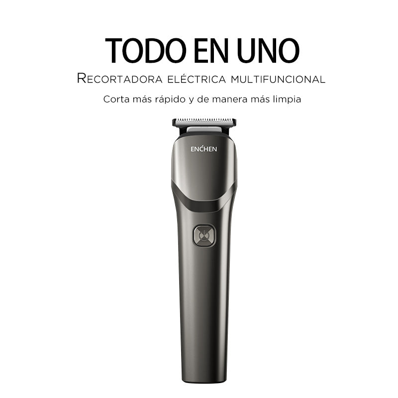 Máquina Para Cortar Cabello Profesional 3 En 1 Enchen Cortadora De Cabello Recargable Por Usb, Adecuado Para Uso Familiar, Barbería