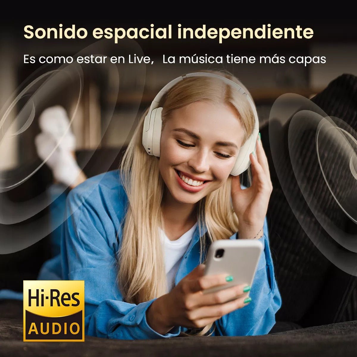 Audífonos Inalámbricos Diadema Bluetooth Anc Filwans H Zero - Orro Home Mexico