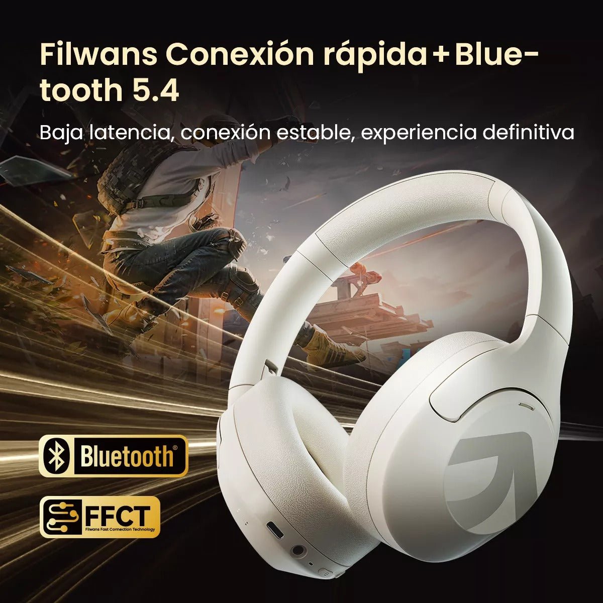 Audífonos Inalámbricos Diadema Bluetooth Anc Filwans H Zero - Orro Home Mexico
