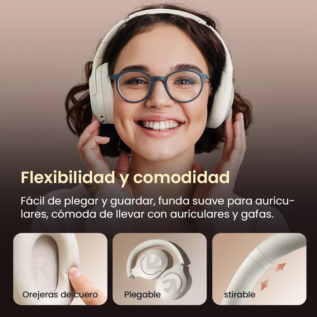 Audífonos Inalámbricos Diadema Bluetooth Anc Filwans H Zero - Orro Home Mexico