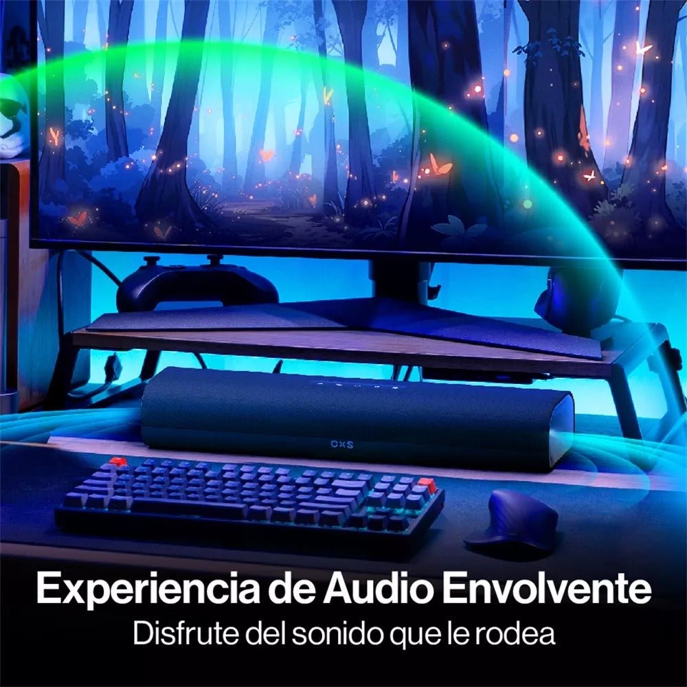 Barra de Sonido Para Juegos de PC Bluetooth 5.0 OXS S2 - Orro Home Mexico