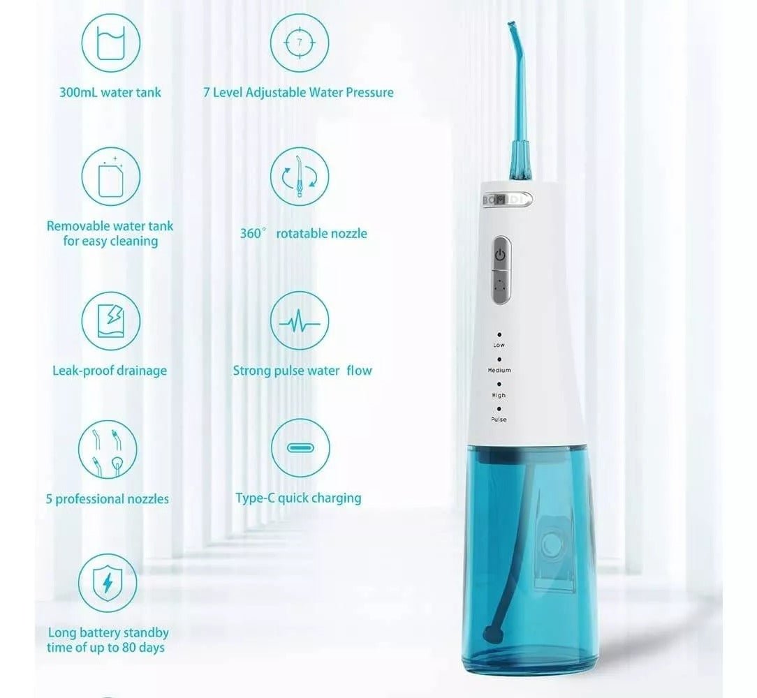 Bomidi Irrigador Oral Portátil Recargable - Orro Home Mexico