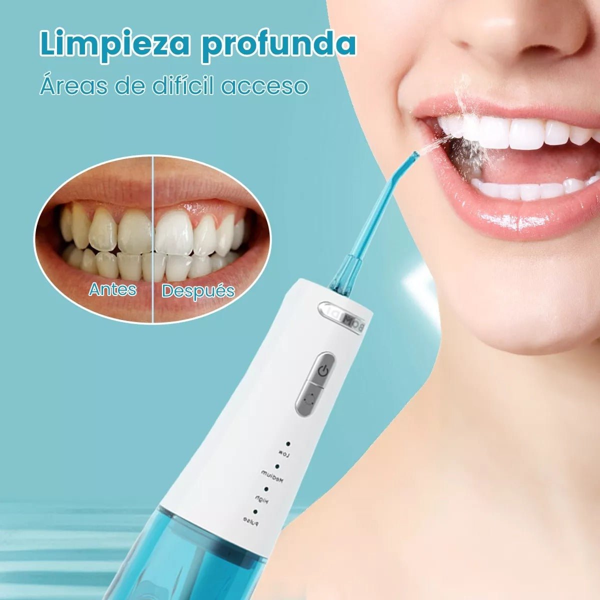 Bomidi Irrigador Oral Portátil Recargable - Orro Home Mexico