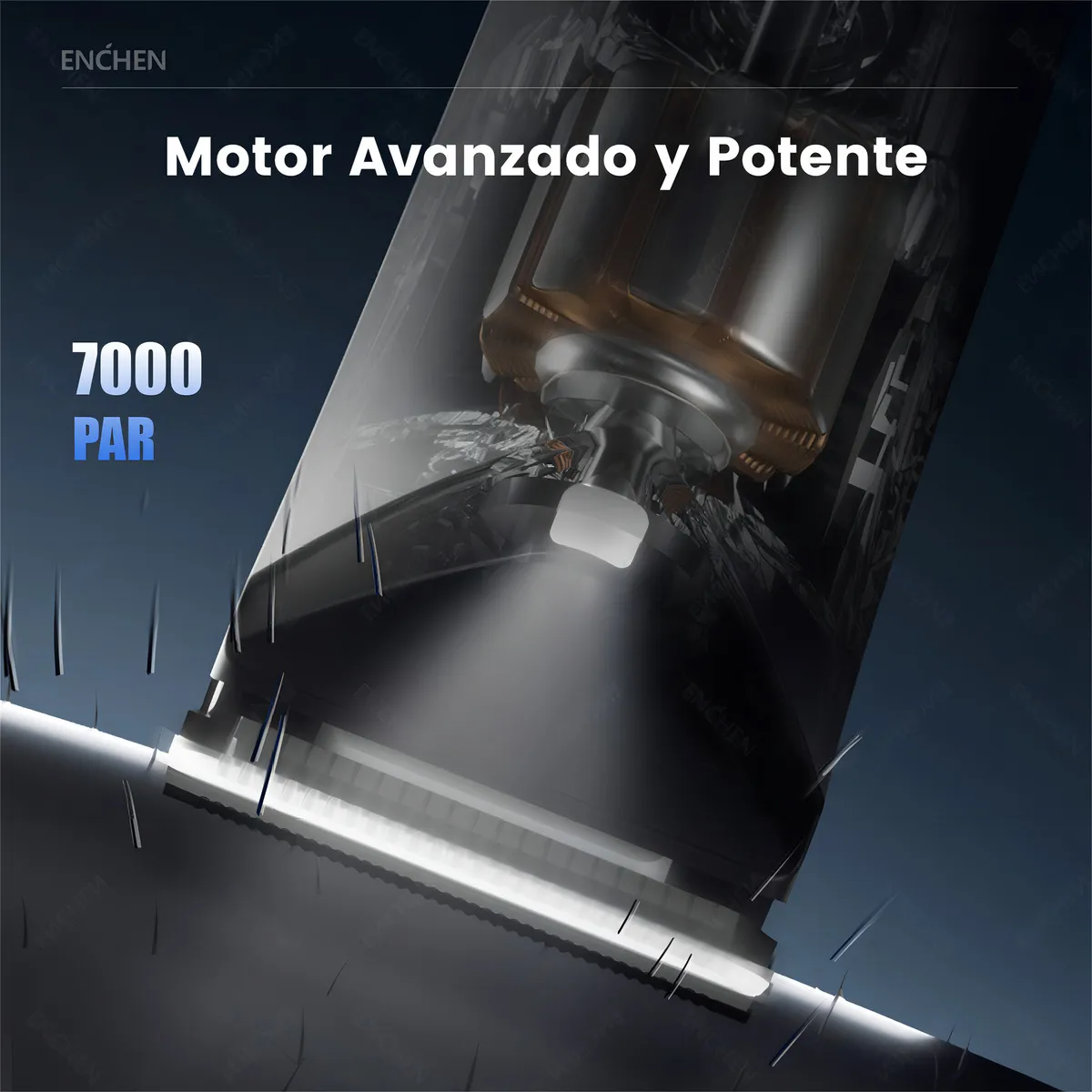 Enchen Spark 2 - Recortador de Vello Corporal con Carga USB