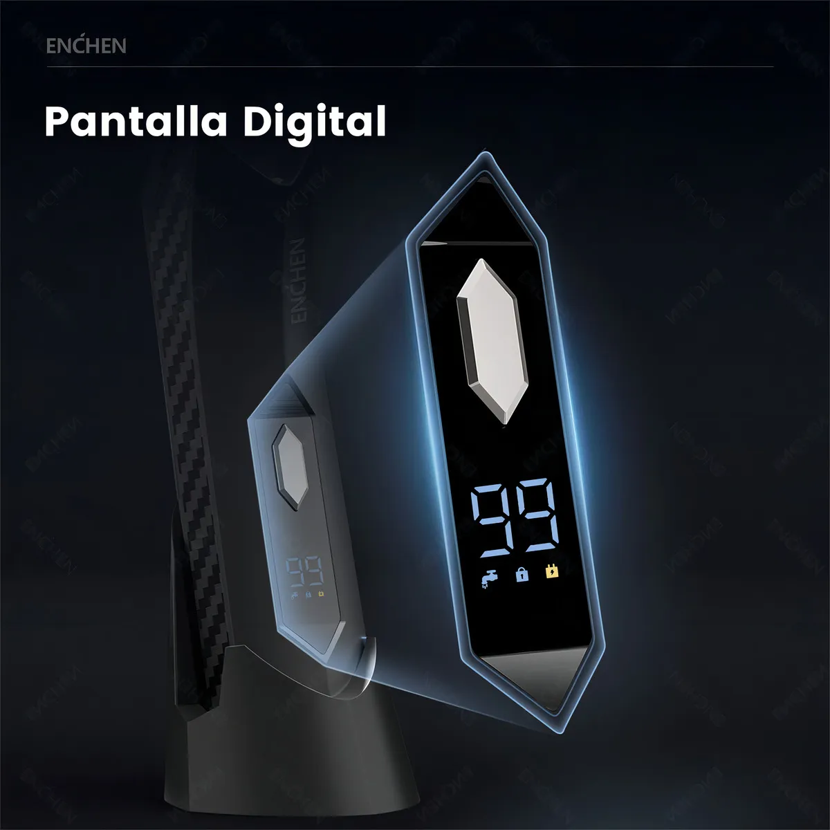 Enchen Spark 2 - Recortador de Vello Corporal con Carga USB