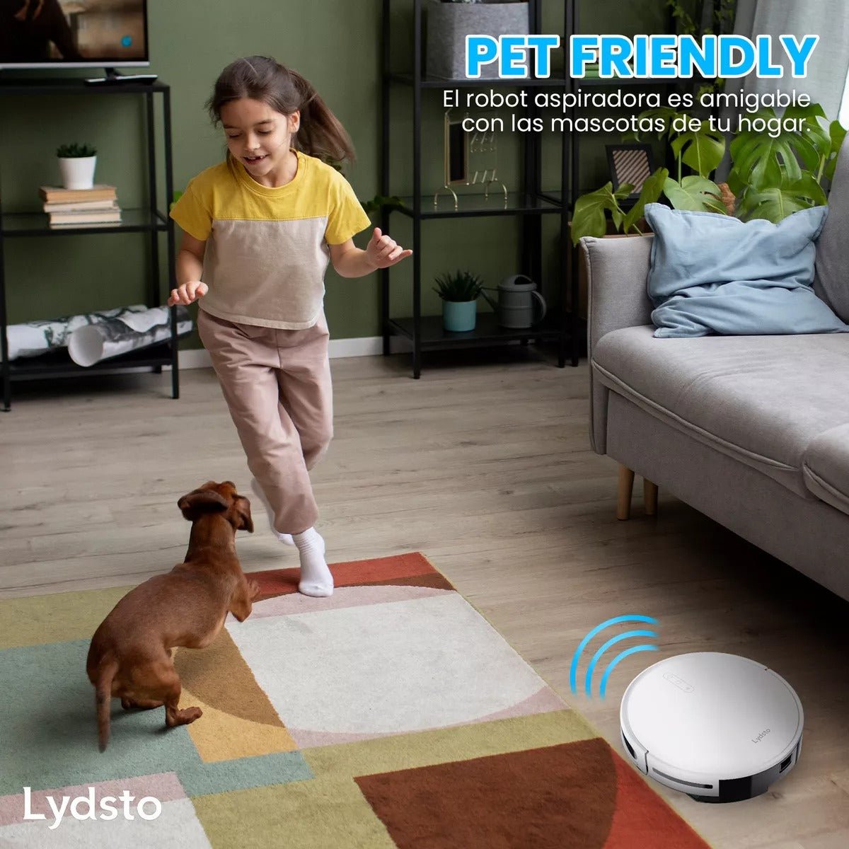 Lydsto G1 aspiradora trapeadora robot potencia 3300 pa blanco - Orro Home Mexico