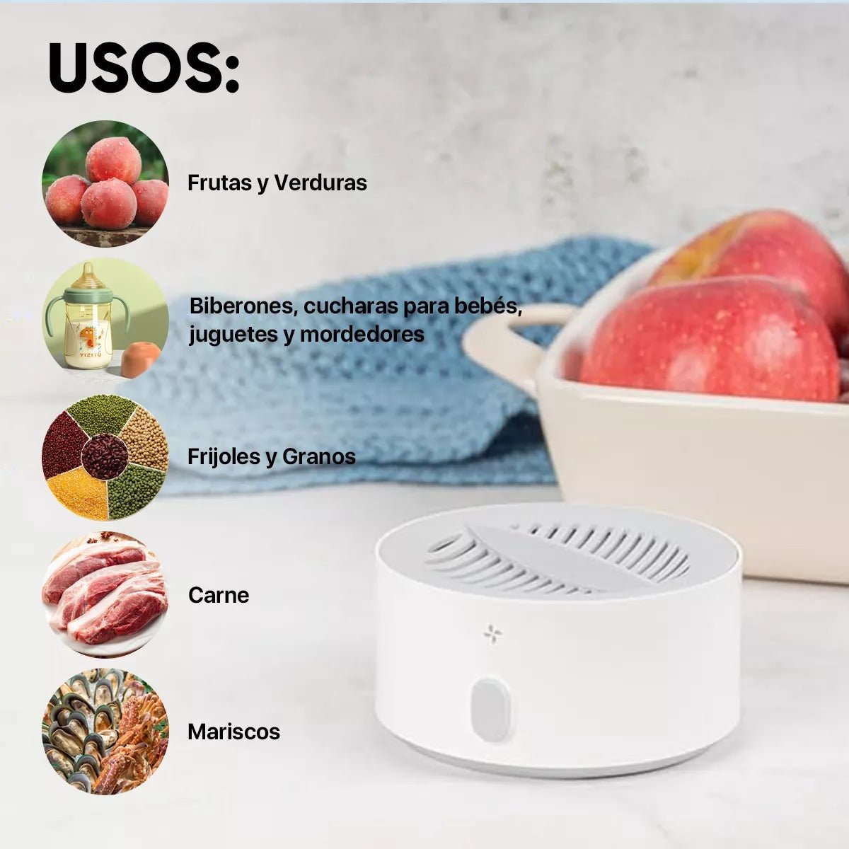 Lydsto Purificador De Frutas & Verduras - Orro Home Mexico