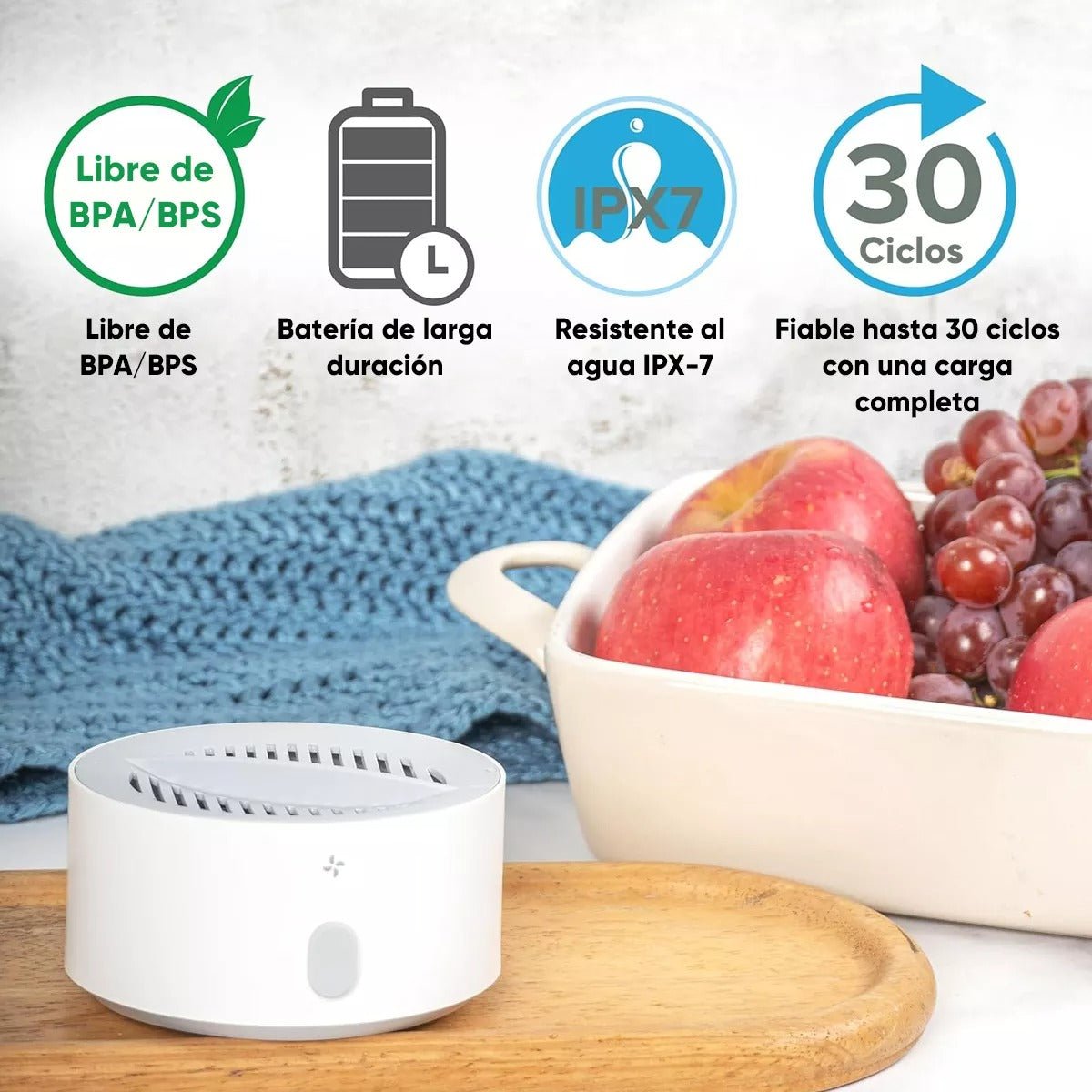 Lydsto Purificador De Frutas & Verduras - Orro Home Mexico