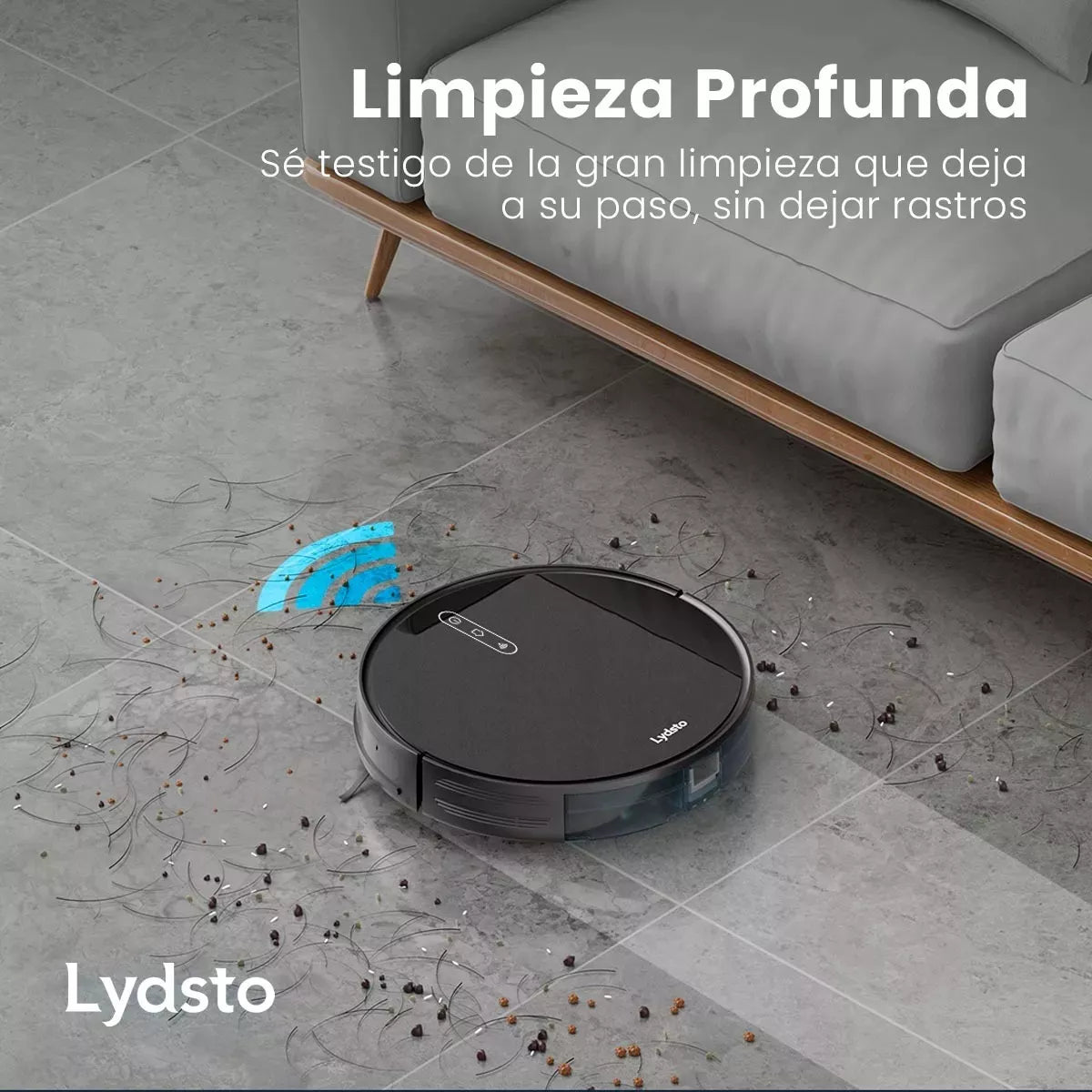 Robot Aspiradora Inteligente Limpieza Multivelocid Lydsto G1 - Orro Home Mexico