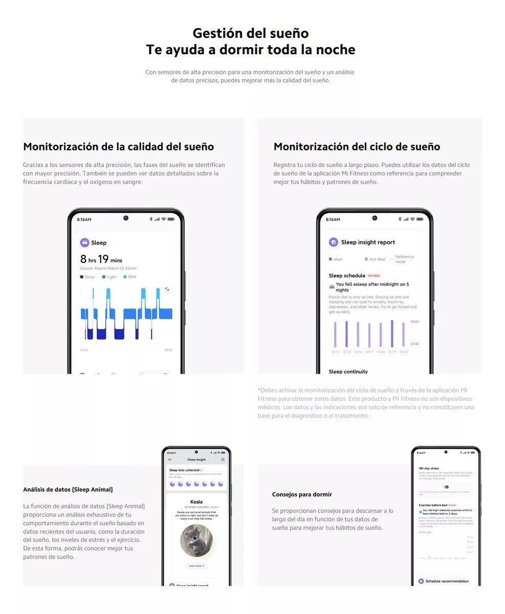 Xiaomi Mi Band 9 Reloj Smartwatch - Orro Home Mexico
