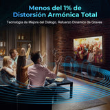 Barra de Sonido Para TV Bluetooth 5.0 OXS S3 – Sonido 3D y Graves Potentes
