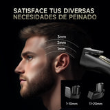 Máquina Para Cabello Eléctrica Fácil De Limpiar Enchen Negro
