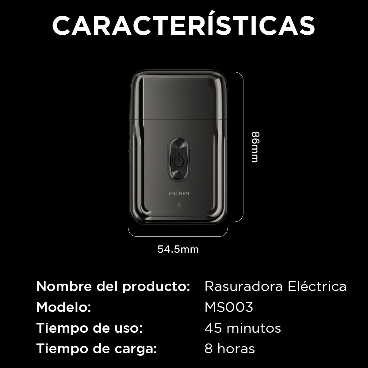 Mini afeitadora portátil Chen MS003