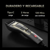 Máquina Para Cabello Eléctrica Fácil De Limpiar Enchen Negro