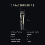 Máquina Para Cabello Eléctrica Fácil De Limpiar Enchen Negro