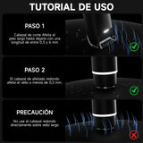 Depiladora Eléctrica 2 En 1, Afeitadora Portátil De 8000 Rpm, Carga Rápida, Para hombres y mujeres, Uso corporal completo Negro Enchen