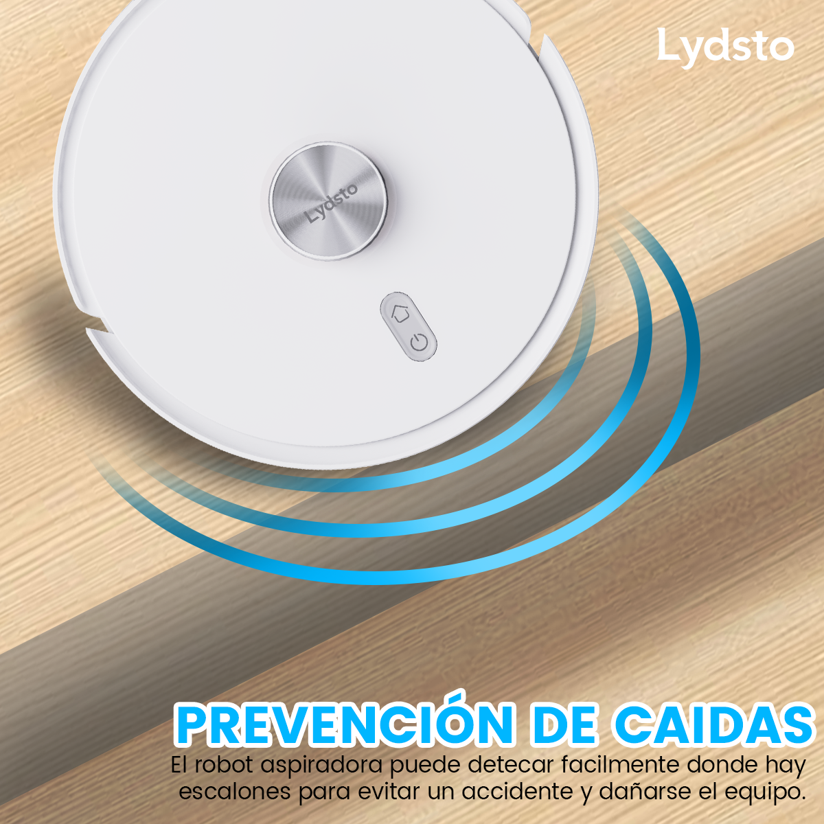 Lydsto R1 EDGE aspiradora y trapeadora robot inteligente con autocarga