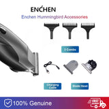 Máquina Cortadora De Cabello Para Hombre Enchen Hummingbird Cortadora De Pelo Y Barba Profesional Cortapelo Sin Cable Para Adultos Negro