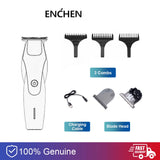 Máquina Cortadora De Cabello Para Hombre Enchen Hummingbird Cortadora De Pelo Y Barba Profesional Cortapelo Sin Cable Para Adultos Negro