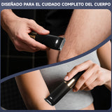 Depiladora Eléctrica 2 En 1, Afeitadora Portátil De 8000 Rpm, Carga Rápida, Para hombres y mujeres, Uso corporal completo Negro Enchen