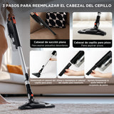 Enchen Aspirador De Mano, Limpieza Flexible, Diseño 2 En 1, Limpieza Profunda, Práctico Y Conveniente, 18 Kpa, 650 W, 1.2 Litros