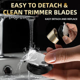 Maquina Cortar Cabello Profesional Trimmer Kit 8 Piezas Recargable Usb 8000 Rpm 1.5 Horas Uso Para Hombre Cabello y Barba ENCHEN Beardo3