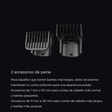 Máquina Para Cabello Eléctrica Fácil De Limpiar Enchen Negro