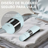 Depiladora Eléctrica 2 En 1, Afeitadora Portátil De 8000 Rpm, Carga Rápida, Para Hombres Y Mujeres, Uso Corporal Completo Azul claro Enchen