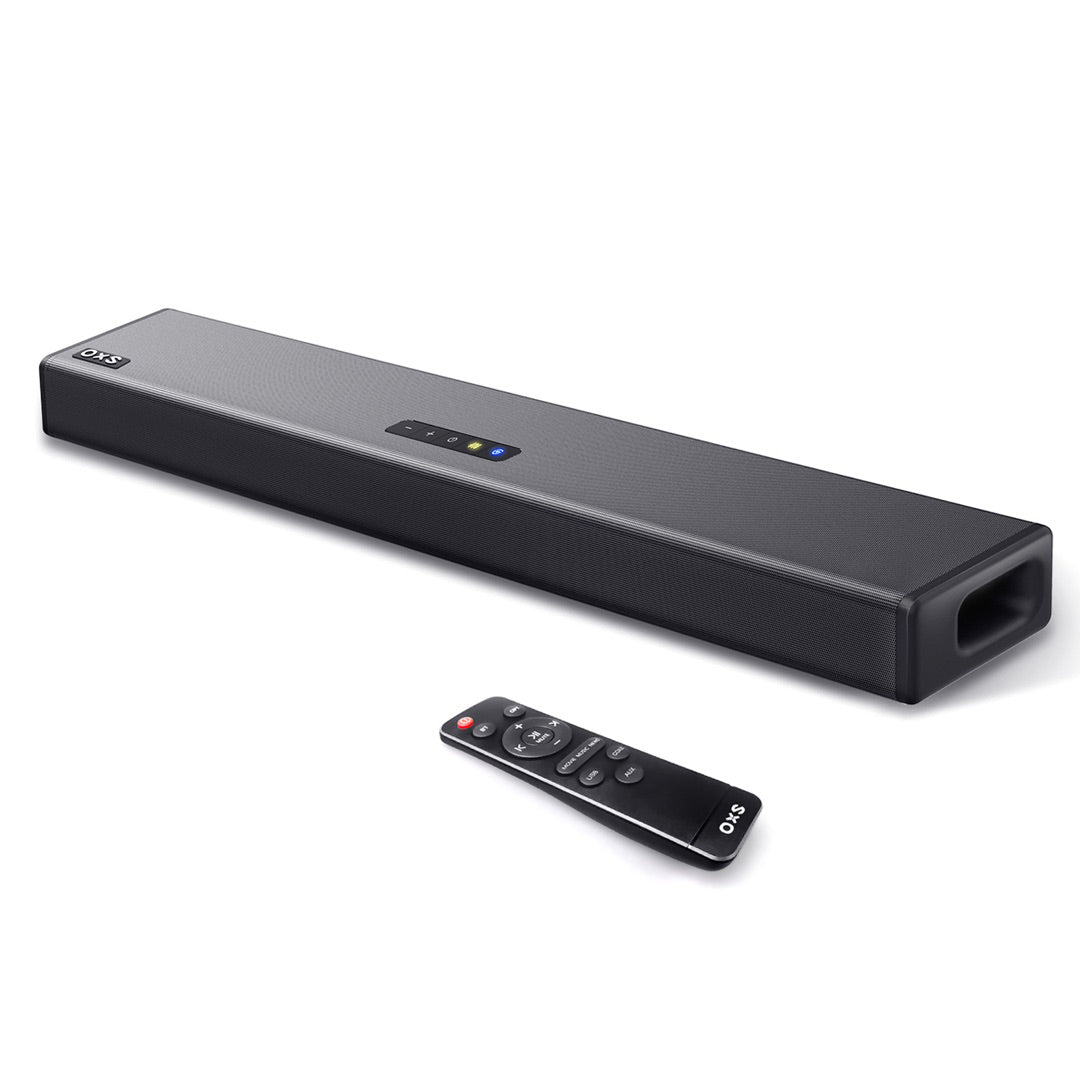 Barra de Sonido Para TV Bluetooth 5.0 OXS S3 – Sonido 3D y Graves Potentes