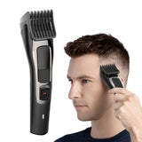 Máquina Para Cabello Eléctrica Fácil De Limpiar Enchen Negro