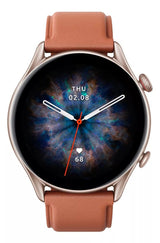 Amazfit Gtr 3 Pro Bronce Color de la caja Café Color de la correa Café Color del bisel Negro - Orro Home Mexico