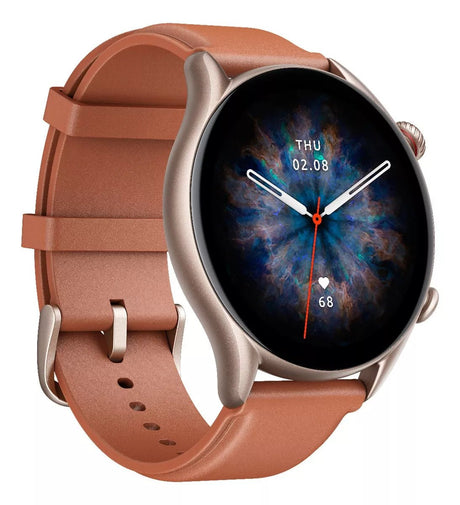 Amazfit Gtr 3 Pro Bronce Color de la caja Café Color de la correa Café Color del bisel Negro - Orro Home Mexico