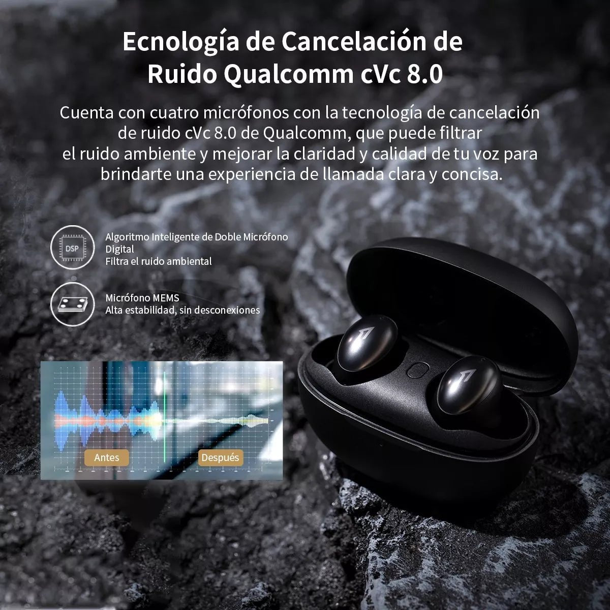 Audífonos 1more Colorbuds 2 Ipx5 Chips Qualcomm 5.2 Ligero - Orro Home Mexico
