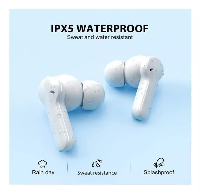Audífonos in - ear inalámbricos QCY True Wireless Earbuds QCY T13 ENC blanco - Orro Home Mexico