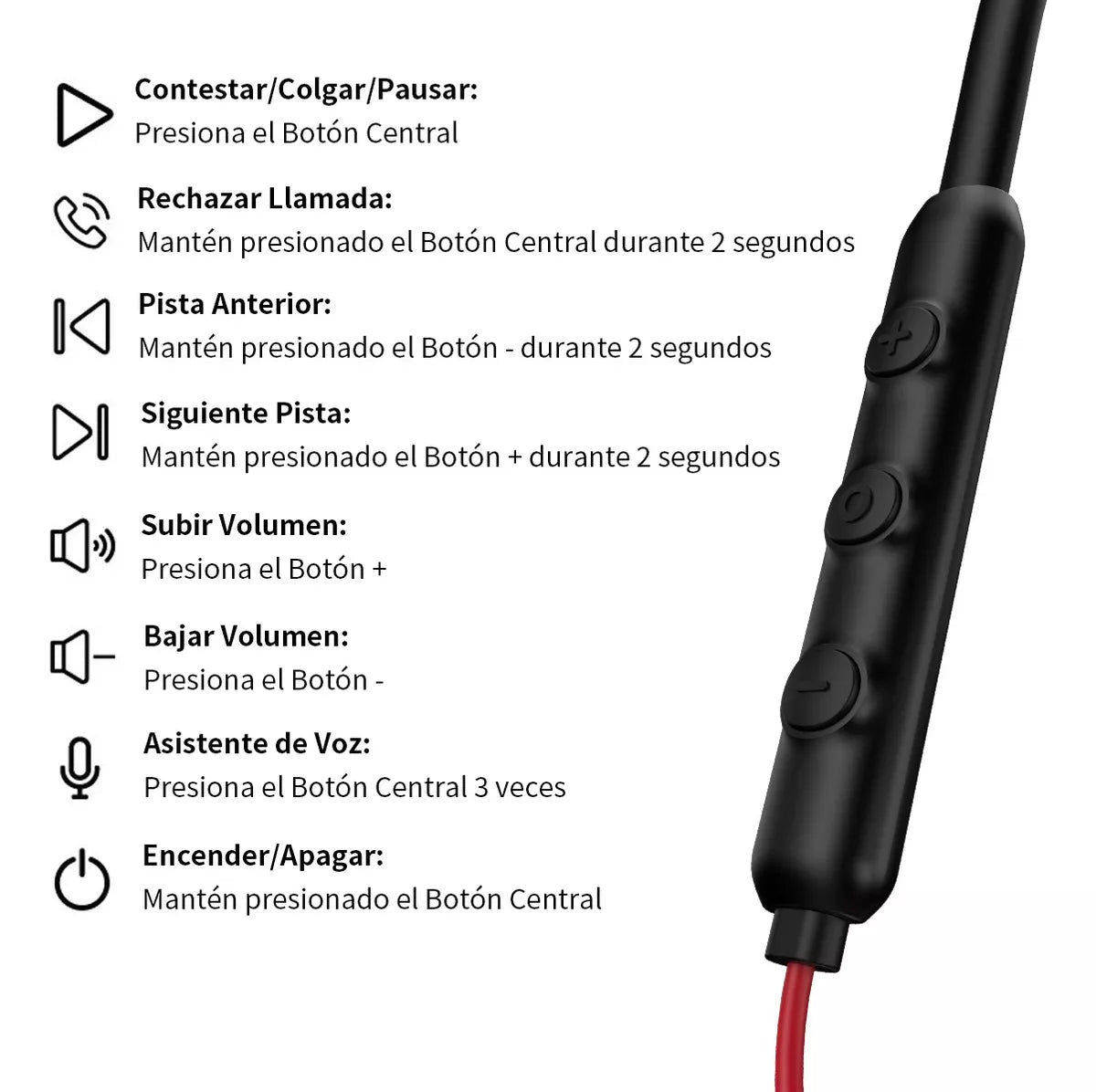 Auriculares Inalámbricos Bluetooth Auriculares Depor Omthing - Orro Home Mexico