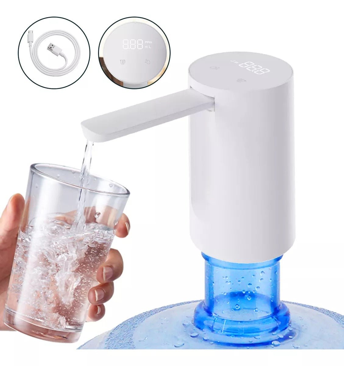 Bomba Para Garrafon Dosificador De Agua Lydsto Plegable - Orro Home Mexico