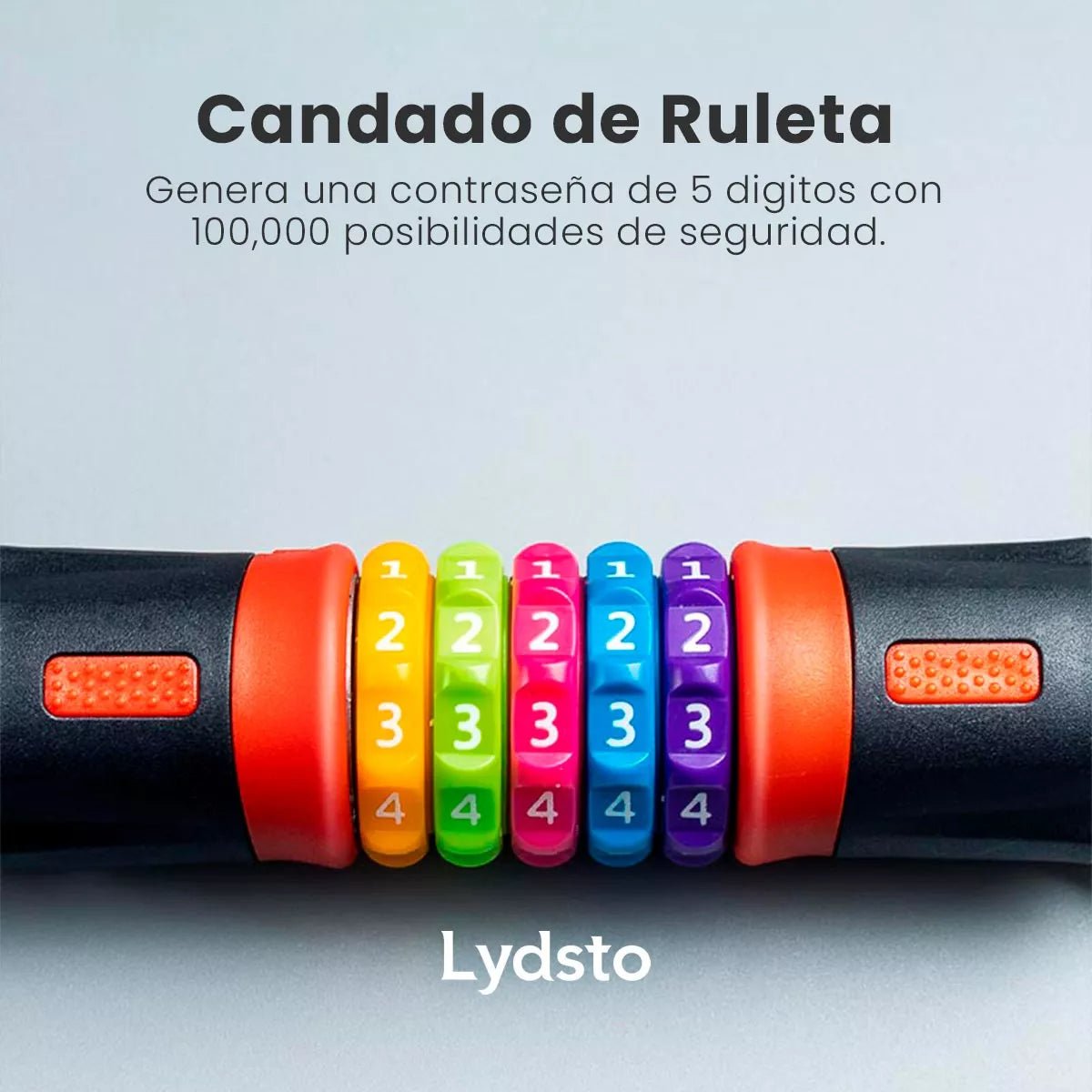 Candado Para Bicicletas Cadena Seguridad Combinacion Lydsto - Orro Home Mexico
