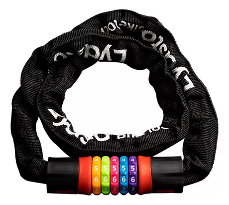 Candado Para Bicicletas Cadena Seguridad Combinacion Lydsto - Orro Home Mexico