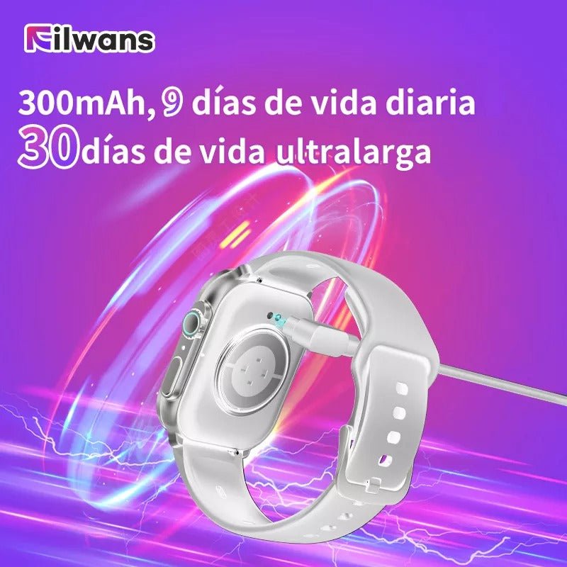 Filwans Gts 2.01 Amoled Pantalla Smartwatch Color Plateado - Orro Home Mexico