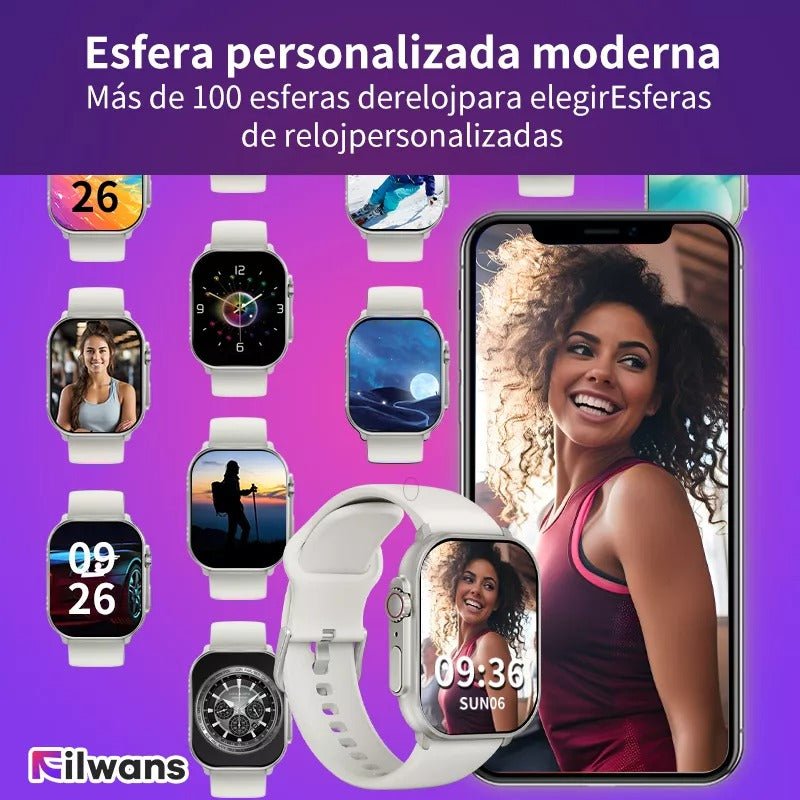 Filwans Gts 2.01 Amoled Pantalla Smartwatch Color Plateado - Orro Home Mexico