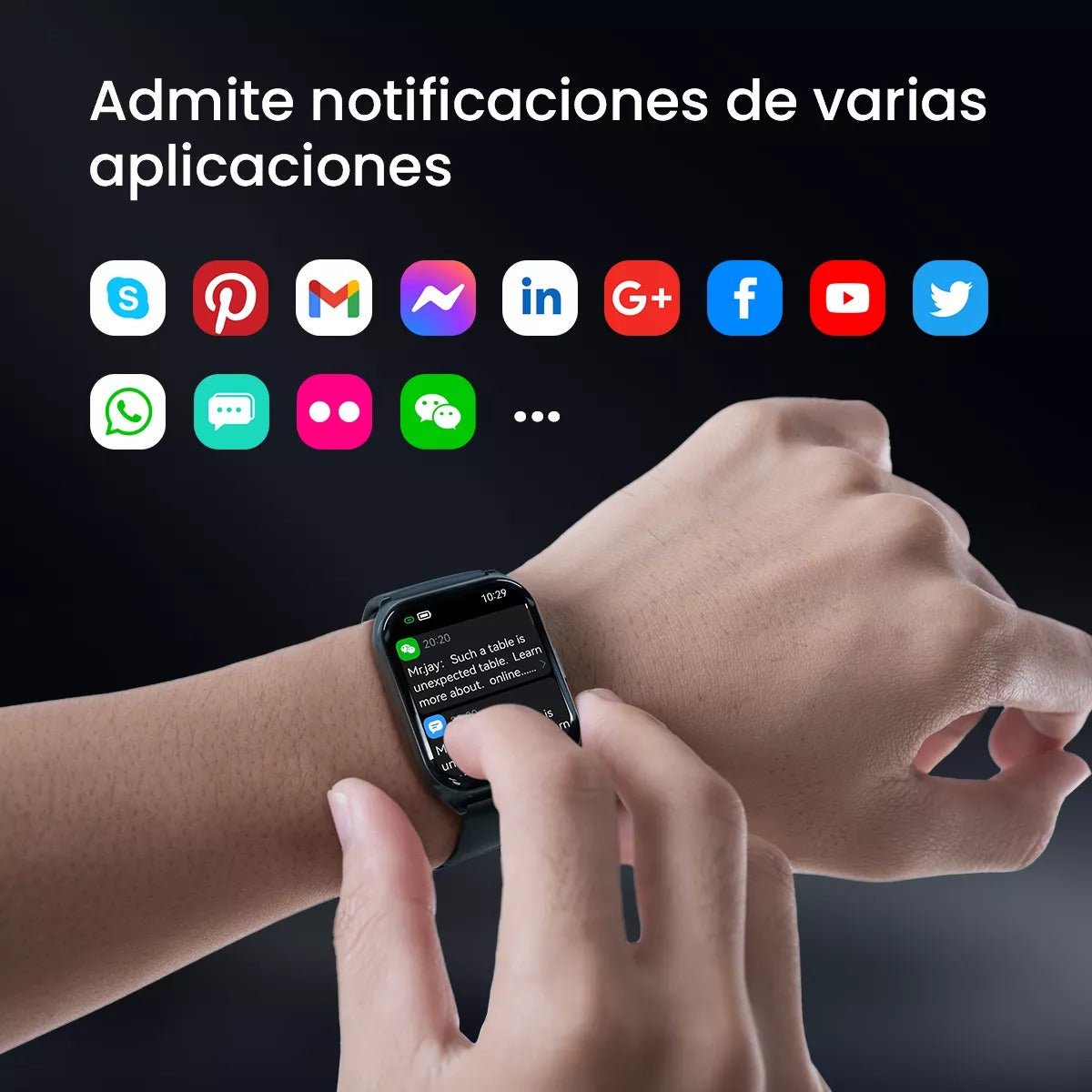 Filwans Gts Mini 1.85'' Smartwatch - Orro Home Mexico