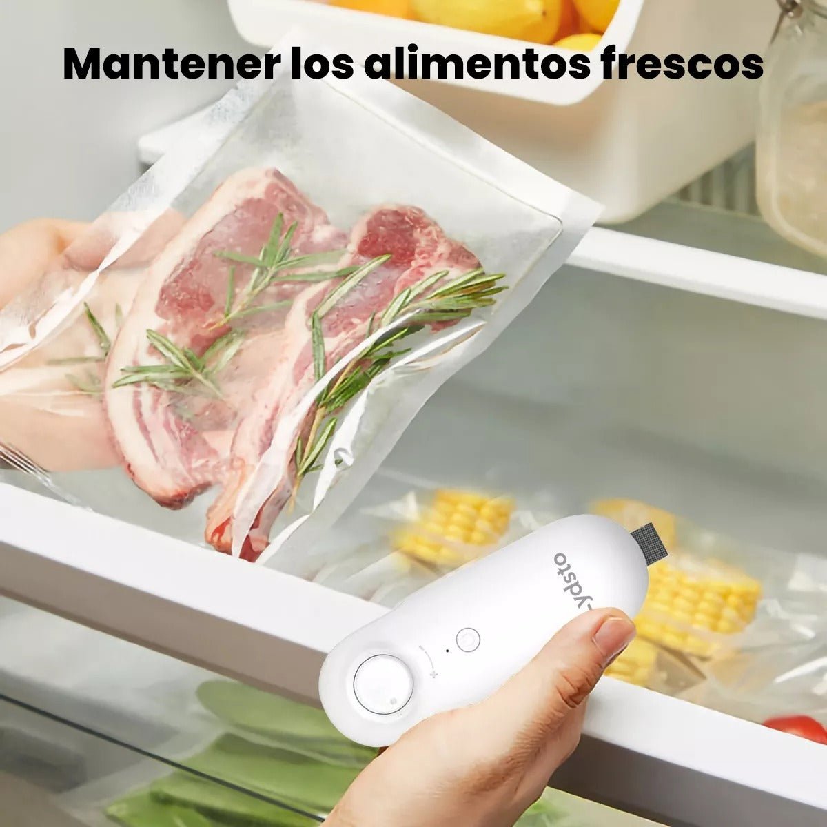 Lydsto Máquina Selladora Portátil Mini Sellador Cortador2en1 - Orro Home Mexico