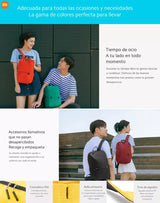 Mochila Xiaomi Mochila Casual Mochila De Viaje Mochila Laptop Mi Home Moda Mochila Moda Bolsos Para Hombre Y Mujer azul - Orro Home Mexico