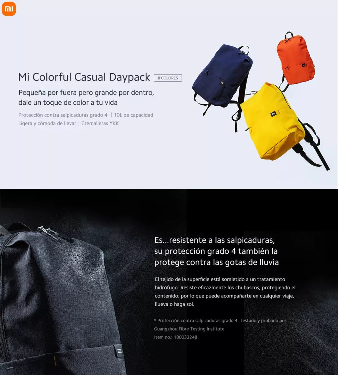 Mochila Xiaomi Mochila Casual Mochila De Viaje Mochila Laptop Mi Home Moda Mochila Moda Bolsos Para Hombre Y Mujer Naranja - Orro Home Mexico